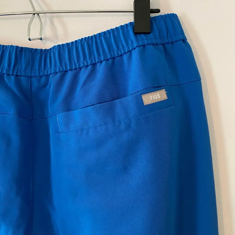 FIGS Royal Blue Tansen Jogger Scrub Pants Uniform Medical Men's size Large